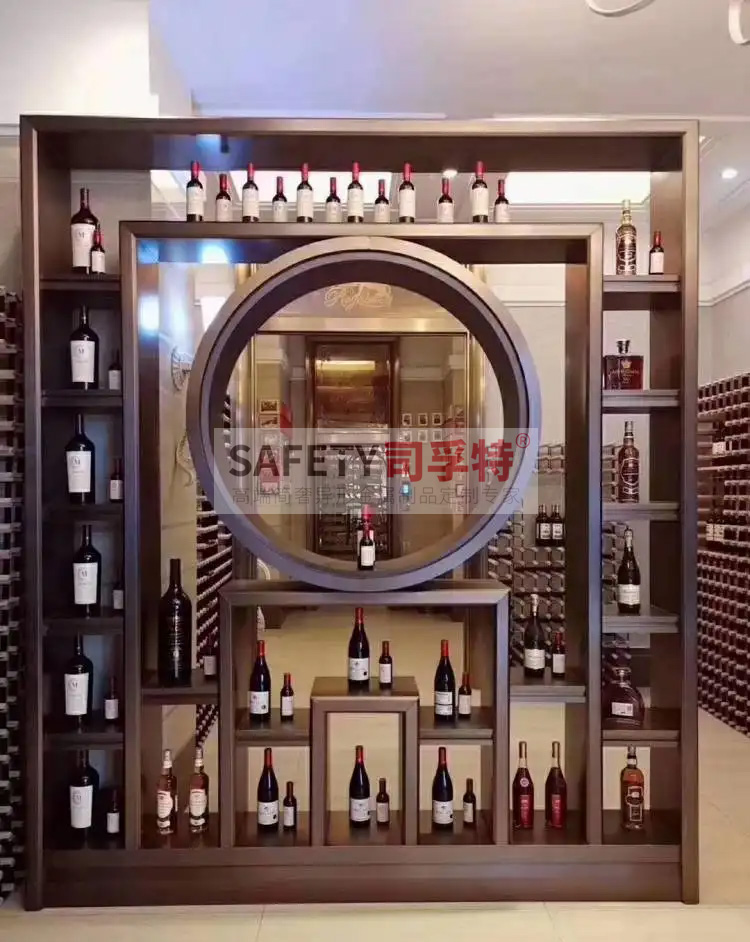 酒柜放到哪里合適？什么酒柜顯得高檔？【不銹鋼酒柜(圖2)