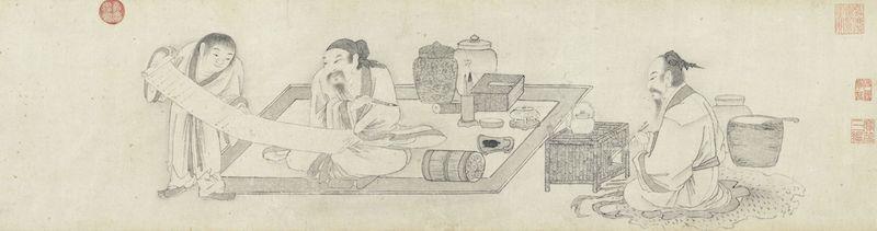 重拾“圍爐煮茶”文化，一起看看故宮藏畫里的“圍爐煮茶”[精制鋼圍爐茶桌](圖11)