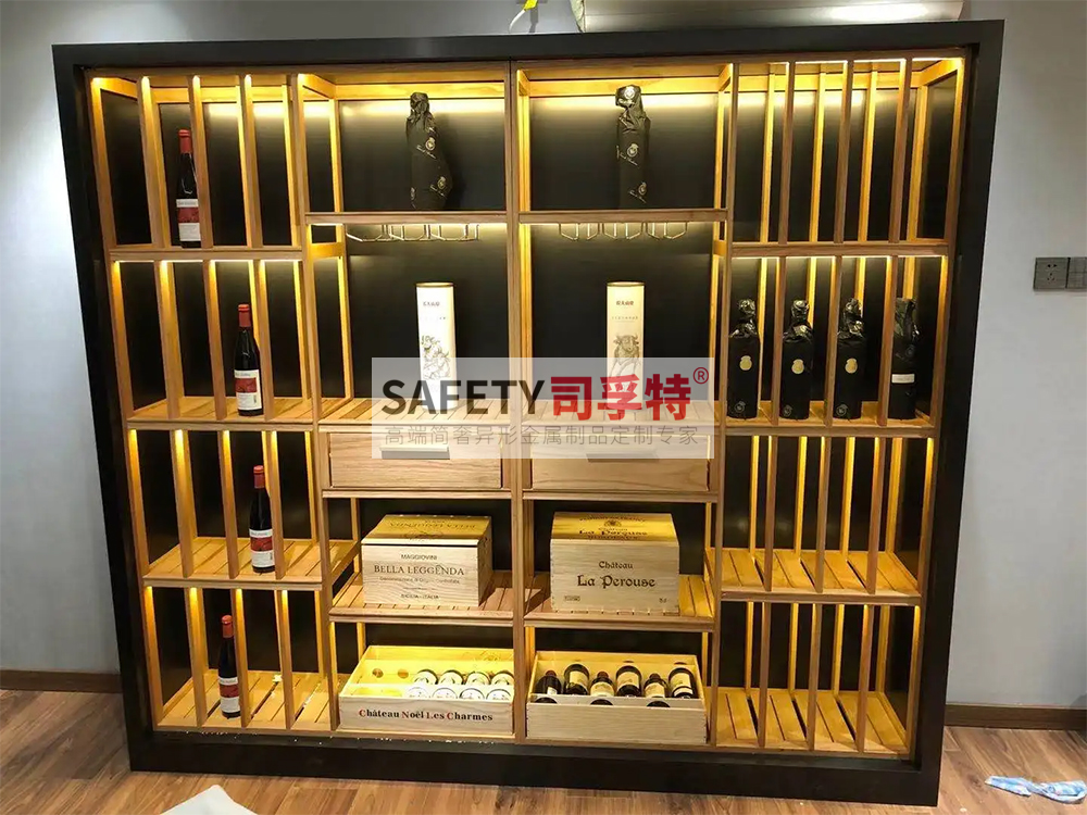 定制不銹鋼酒柜酒架有哪些優(yōu)點？[司孚特不銹鋼酒柜](圖1)